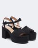 Gianvito Rossi Gianvito Rossi Satin platform sandals - 1