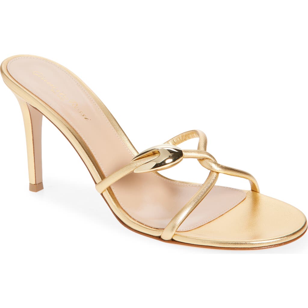 Gianvito Rossi Gianvito Rossi Serpent Stiletto Slide Sandal