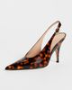 Gianvito Rossi Gianvito Rossi Sofia Nuit Sling Heels Turtle Print - 2