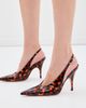 Gianvito Rossi Gianvito Rossi Sofia Nuit Sling Heels Turtle Print - 3