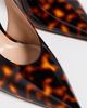 Gianvito Rossi Gianvito Rossi Sofia Nuit Sling Heels Turtle Print - 6