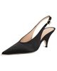 Gianvito Rossi Gianvito Rossi Sofia Slingback Heels Black - 1