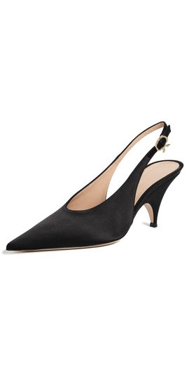 Gianvito Rossi Gianvito Rossi Sofia Slingback Heels Black