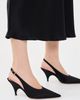 Gianvito Rossi Gianvito Rossi Sofia Slingback Heels Black - 3