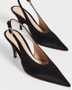 Gianvito Rossi Gianvito Rossi Sofia Slingback Heels Black - 5