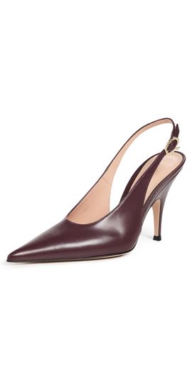 Gianvito Rossi Gianvito Rossi Sofia Vitello Slingback Heels Royale