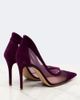 Gianvito Rossi Gianvito Rossi Suede-trimmed mesh pumps - 4