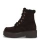 Gianvito Rossi Gianvito Rossi Suede & Fur Combat Boot - 5