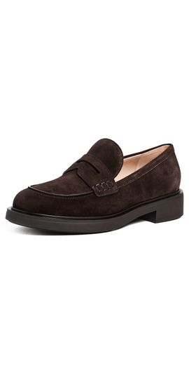 Gianvito Rossi Gianvito Rossi Suede Loafers Moka