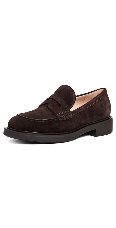 Gianvito Rossi Gianvito Rossi Suede Loafers Moka