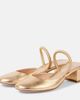 Gianvito Rossi Gianvito Rossi Tivoli 45 metallic leather mules - 5