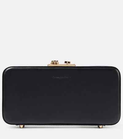 Gianvito Rossi Gianvito Rossi ValÃ¬ leather clutch