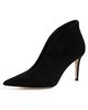 Gianvito Rossi Gianvito Rossi Vania Camoscio Heels Black - 1