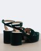 Gianvito Rossi Gianvito Rossi Velvet platform sandals - 3