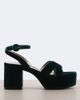 Gianvito Rossi Gianvito Rossi Velvet platform sandals - 5