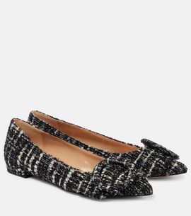 Gianvito Rossi Gianvito Rossi Venezia bouclé ballet flats