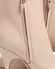 Gianvito Rossi Gianvito Rossi Vitello Glove Ankle Boots Sand - 6