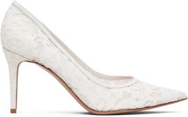 Gianvito Rossi Gianvito Rossi White Claudia 85 Heels
