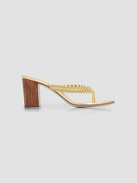 Gianvito Rossi Gianvito Rossi Women's 70MM Lattice Leather Sandals