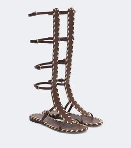 Gianvito Rossi Gianvito Rossi Zaira leather gladiator sandals