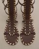 Gianvito Rossi Gianvito Rossi Zaira leather gladiator sandals - 6