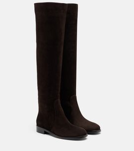 Gianvito Rossi Gianvito Rossi Zayne suede knee-high boots