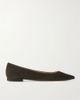 GIANVITO ROSSI Ginavito suede ballet flats - 1