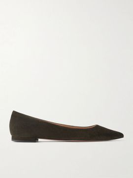 GIANVITO ROSSI Ginavito suede ballet flats