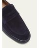 Gianvito Rossi Men's Harris Suede Penny Loafers - 5