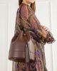 GIANVITO ROSSI Sienna tasseled leather drawstring bucket bag - 2