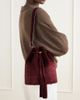 GIANVITO ROSSI Sienna tasseled suede drawstring bucket bag - 2