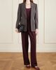 GIANVITO ROSSI Suede-trimmed mesh slingback flats - 2