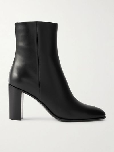GIANVITO ROSSI Vitello Glove 85 leather ankle boots