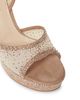 Gianvito Rossi Women's 100MM Crystal-Embellished Suede Sandals - 3