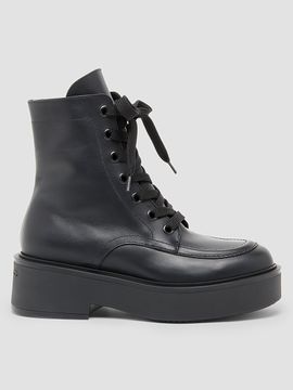Gianvito Rossi Women's 20MM Leather Lace-Up Boots