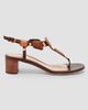 Gianvito Rossi Women's 45MM Beaded Leather Sandals - 6