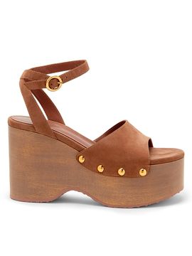 Gianvito Rossi Women's 45MM Suede Platform Sandals