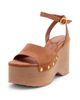 Gianvito Rossi Women's 45MM Suede Platform Sandals - 2