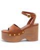 Gianvito Rossi Women's 45MM Suede Platform Sandals - 3