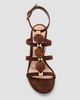 Gianvito Rossi Women's 70MM Beaded Suede Wedges - 4
