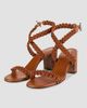 Gianvito Rossi Women's 70MM Woven Leather Sandals - 2