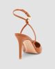 Gianvito Rossi Women's 85MM Ankle Wrap Leather Pumps - 3