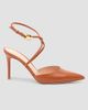 Gianvito Rossi Women's 85MM Ankle Wrap Leather Pumps - 6