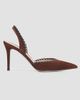 Gianvito Rossi Women's 85MM Suede Slingback Pumps - 6