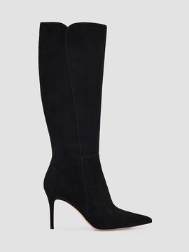 Gianvito Rossi Women's 85MM Suede Stiletto Knee High Boots