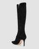 Gianvito Rossi Women's 85MM Suede Stiletto Knee High Boots - 4