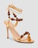 Gianvito Rossi Women's 95MM Beaded Leather Sandals - 2