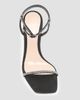 Gianvito Rossi Women's 95MM Crystal-Embellished Suede Sandals - 4