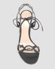 Gianvito Rossi Women's 95MM Laser-Cut Leather Stiletto Sandals - 4
