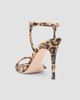 Gianvito Rossi Women's 95MM Leopard-Print Velvet Sandals - 2